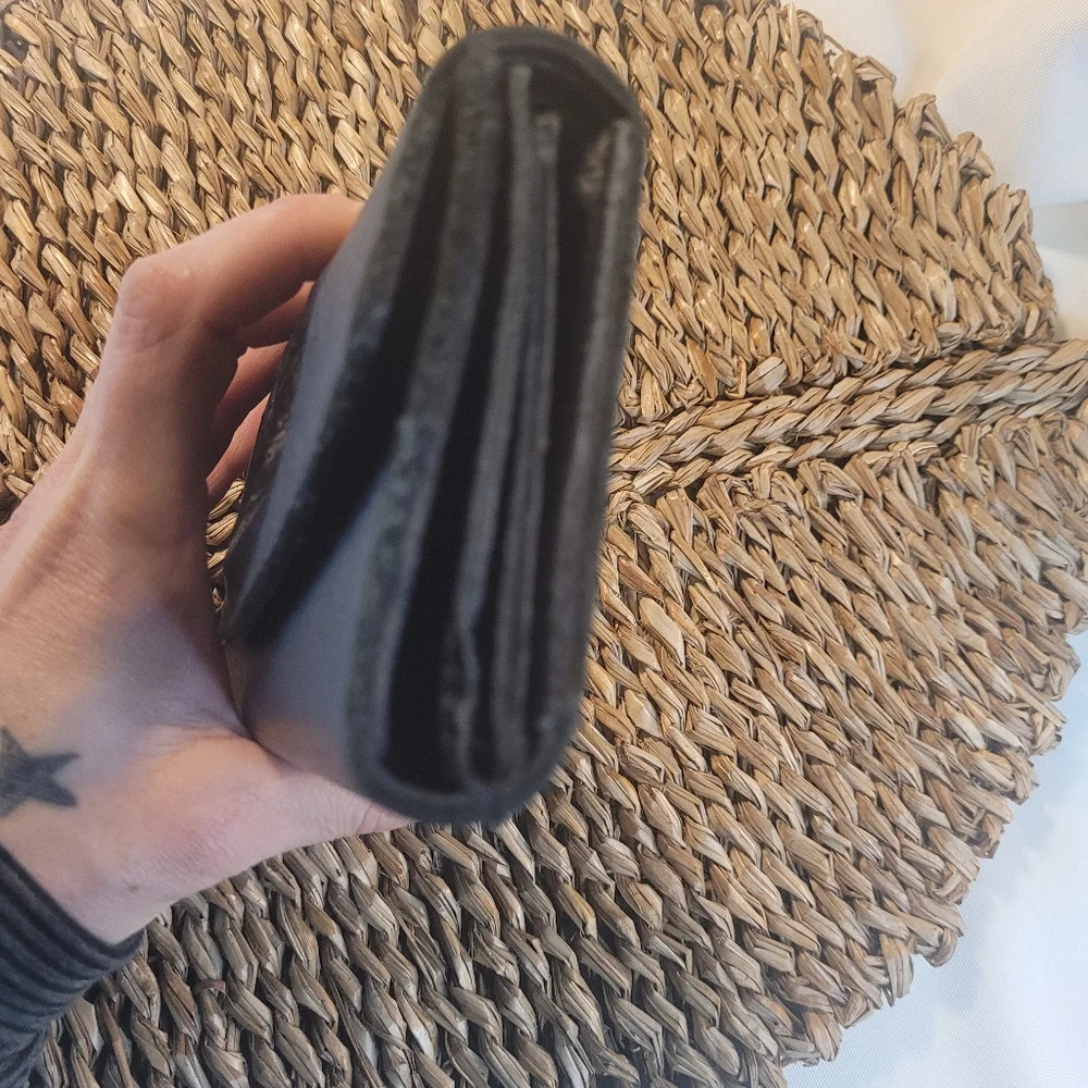 Vintage Harley-Davidson Black Leather Billfold Wallet - Picture 6 of 9